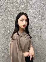 シンヘアー(SHIN HAIR) 【横田芽衣】赤味無しナチュラルカラー ロング