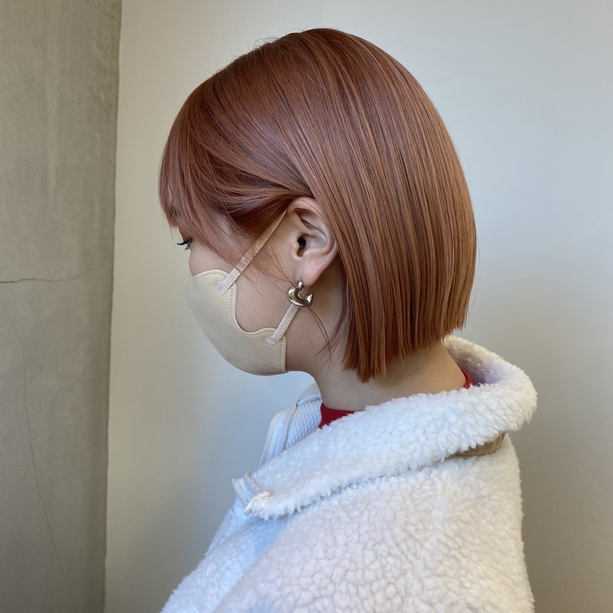 リトグラフ(Lithograph) ピンクオレンジボブ