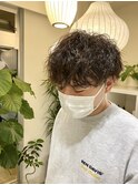 メンズ/ツイストスパイラル/パーマ/氏川洸希