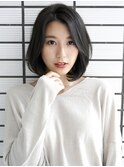 【長谷川】大人可愛いナチュラルボブ