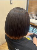 艶髪ボブ［縮毛矯正/ストレート］長野