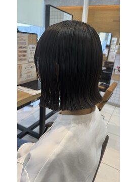 ルクール 上越店 切りっぱなしボブ/20代30代40代50代