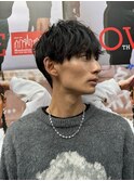 ニュアンス 無造作 ショートマッシュ パーマ