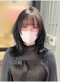 フェイスレイヤー+小顔ウルフレイヤー