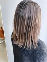 ヘアーラニッシュ 船橋店(hair Lanish) ヘルシースタイルハイライト/ミルクティーベージュ/20代30代40