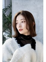 レノラ 本町(LENORA)&nbsp;20代30代大人かわいいナチュラル暗髪ゆるめパーマヘア