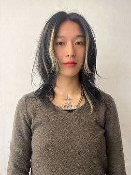 アンダーカレント(undercurrent) ソフトウルフレイヤー デザインカラー ハイライト