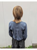 ヒカリス 東三国(HIKARIS) 笑顔溢れるハイトーン/ハイライト/ウルフカット/マッシュウルフ