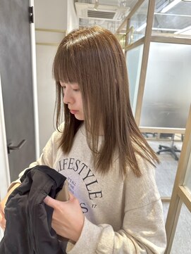 トッカ ヘアアンドトリートメント 大宮店(tocca) まろベージュ♪