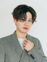 ヴォーグ 大曽根店(VOGUE) 前髪パーマセンターパート/20代30代