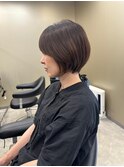 大人美人ショート/丸みショートボブ/ショート/ショートボブ