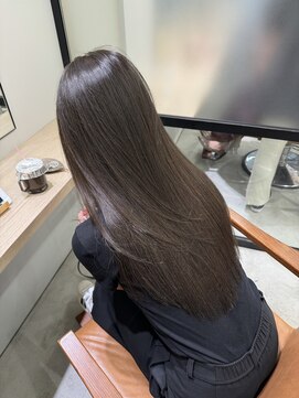 ミリー 梅田店(milly) くすみカラー＊オリーブベージュ＊ブリーチなし