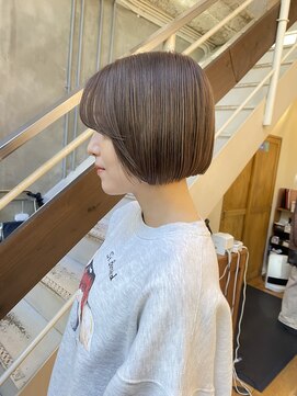 マッシュ 北堀江(MASHU) グレージュカラー