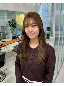 ガリカ 大名(Gallica) ブリーチなしダブルカラーでつくるマロンベージュカラー