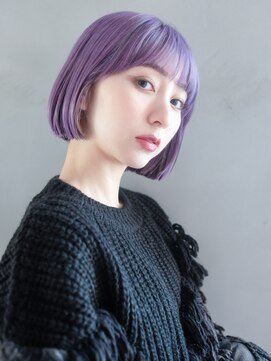 シオン(shion) 似合わせカットメルティカラーウェーブミディアム_F60009