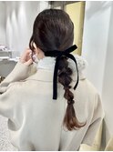 タイトローポニー 編み下ろしアレンジ【吉祥寺】misaki