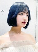 メルティカラー×ウェーブミディアム[似合わせカット/韓国]