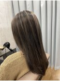 ハイライトカラー×グレージュ
