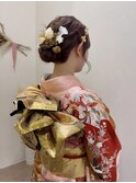 振袖 ヘアセット