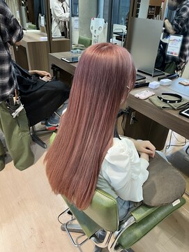 アウラ(AURA) ピンクミルクティーカラーピンクベージュカラーピンクカラー