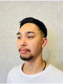 30代40代メンズビジネスナチュラルブラウン爽やかツーブロ