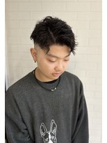 コレロ ヘアー(KORERO hair)&nbsp;男性におすすめ、ハイフェード、短髪パーマ