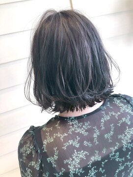 モアナバイヘッドライト 曽根店(Moana by HEADLIGHT) Moana【豊中曽根】#ミディアムボブ#グレージュ#外はねボブ