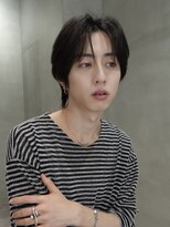 バイフィフス 原宿/表参道(by fifth)&nbsp;原宿フェザーパーマ大人メンズカットセンターパートウルフ30代