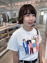 センスオブワンダー(SENSE OF WONDER)&nbsp;くせっ毛風ボブパーマ