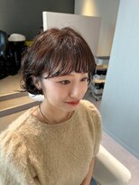 アム(amu)&nbsp;ミニボブ/ボブパーマ/パーマボブ/内巻きボブ/デジタルパーマ