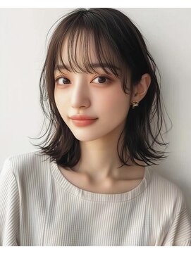 hum 立川【ハム】髪質改善・酸性ストレート・縮毛矯正 ココアベージュ/オリーブグレー/小顔/黒髪[立川/髪質改善]