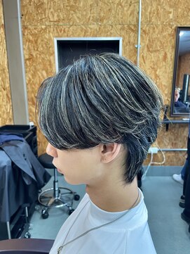 ニュアンスパーマ×ハイライト