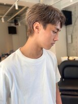 シティ(sity.)&nbsp;ラテベージュ　ツーブロック　メンズショート　20代30代