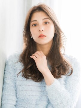 エスドットブルーム 梅田店(S.BROOM) 【S.BROOM 梅田】かきあげ韓国風くびれレイヤースタイル