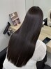 【3回目まで使える】カット+最高級美髪矯正+内部補修4stepトリートメント