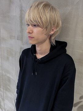 イル(ill) ウルフ レイヤー ハイトーン マッシュ