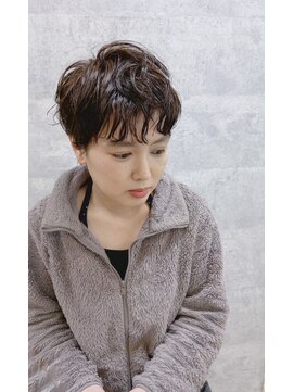 コワフュールトーリ フジグラン店(COIFFURE TORI) ニュアンスパーマ×大人ショート