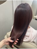 大人ピンクカラー/艶感水素ヘアエステ
