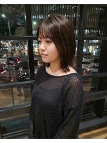 ハーツオオサカ(HE:ARTS OSAKA)&nbsp;韓国トレンド外ハネくびれボブスタイル