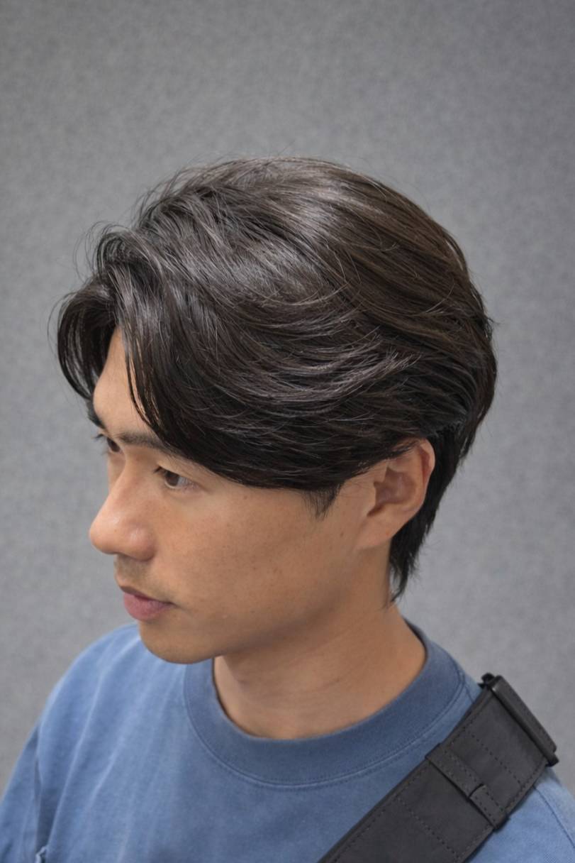 【MEN'S】メンズカット＋メンズニュアンスパーマ　\7800　[メンズサロン]