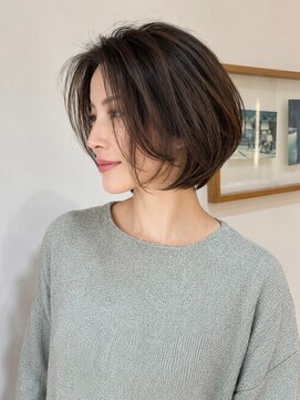 トリッカ 代官山(tricca) 丸みショートボブ/前下がりショートボブ/ひし形ショート/小顔