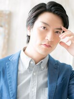 モッズヘア メン 南越谷南口店(mod's hair men)&nbsp;アップバングビジネス刈り上げない就活メンズカット30代40代b1
