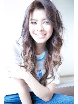 マイティ バイ エイチ(mighty by H) mighty*グラデ*ウェーブ×シースルーグレージュ