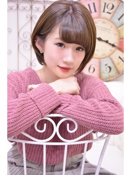 メイズ(MAZE) 丸みのあるふんわりショートボブ【メイズ東中野・鍛原志行】