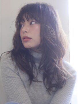 キース ヘアアンドメイク 恵比寿(kith. hair&make) ルーズなウェーブのモテロング♪