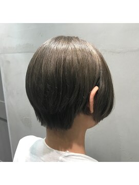 アンド バイ ヘアサロン(AND by hair salon) オリーブグレージュカラー