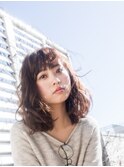 抜け感ベージュカラー
