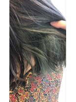 アッシュ 池袋店(Ash)&nbsp;☆インナーエメラルドグリーン☆　　＃池袋駅