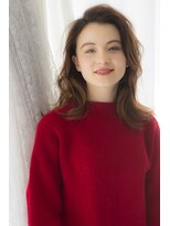 ミエルヘアーエスト 新宿店(mielhair est)&nbsp;かきあげ外ハネセミディ☆