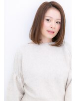 カバーヘア イヴ 戸頭店(COVER HAIR EVE) アシンメトリー小顔ワンカール大人ボブディZ戸頭30代40代50代